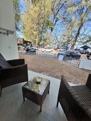 Superior Room, 1 King Bed, Ocean View, Ground Floor | Terrace/patio - Phuket Muay Thai Hotel Rawai Beach (Rawai)