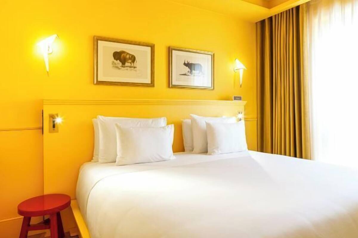 Literie de qualité supérieure, couette en duvet d'oie, minibar