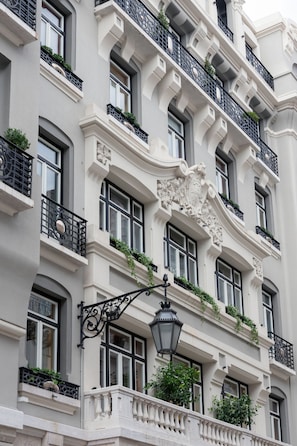 Façade de l’hébergement