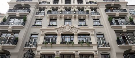 Façade de l’hébergement