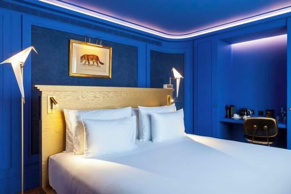 1 Schlafzimmer, hochwertige Bettwaren, Daunenbettdecken, Minibar