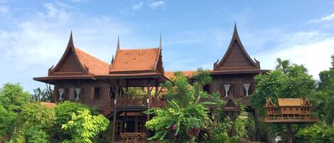 Façade de l’hébergement