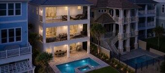 Cinnamon Beach New Oceanfront Heated Pool Home/Private Boardwalk!