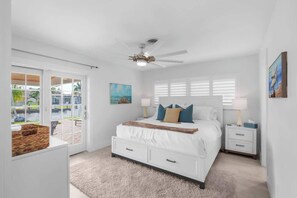 4 soverom, strykejern/-brett, reiseseng for barn og wi-fi