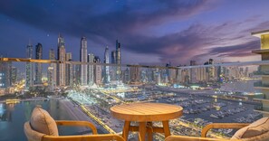 Balcony - LUX  Luxury Sunrise Beachfront Suite 1 (Dubai)