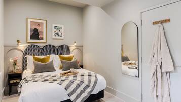 Comfort appartement | Lakens van Egyptisch katoen, luxe beddengoed, pillowtop-bedden