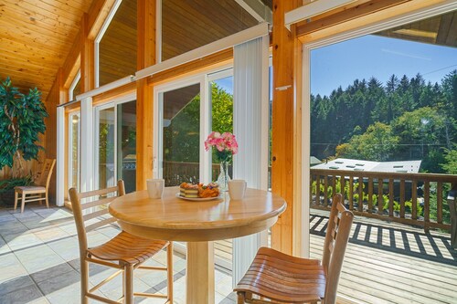 Captain's Hideaway-Relax in this Lodge like home nestled in the trees.