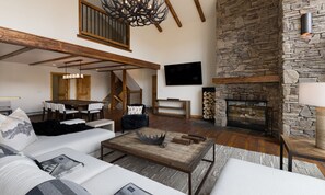 Smart TV, fireplace, stereo - Big Sky Vacation Rentals | Black Eagle 27 (Big Sky)