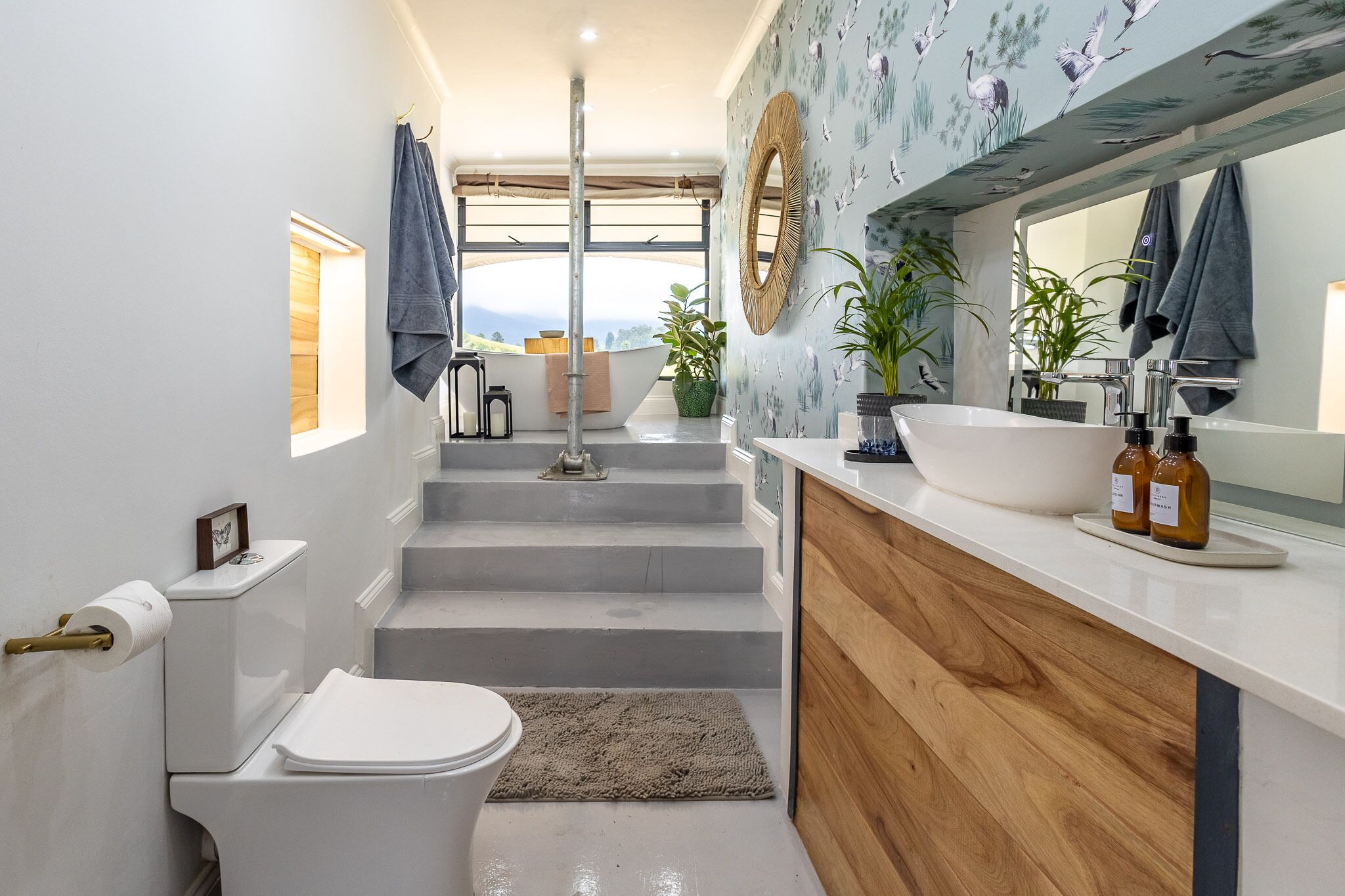 尊荣帐篷房, 2 间卧室, 桑拿浴, 山景 | 浴室 | 免费洗浴用品