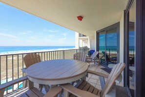 Outdoor dining - Phoenix 7 Beachside Condo! (Orange Beach)