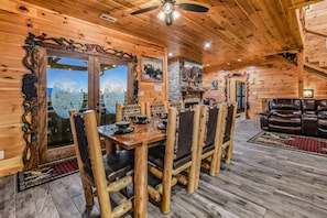 Cabane, 5 chambres | Restauration