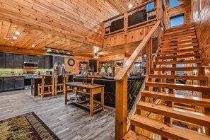 Cabin, 5 Bedrooms | Interior - Lazy Bear Lodge 5 Bedroom Cabin by RedAwning (Walland)