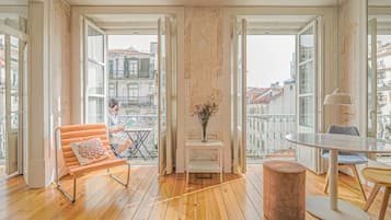 Deluxe appartement | Woonruimte