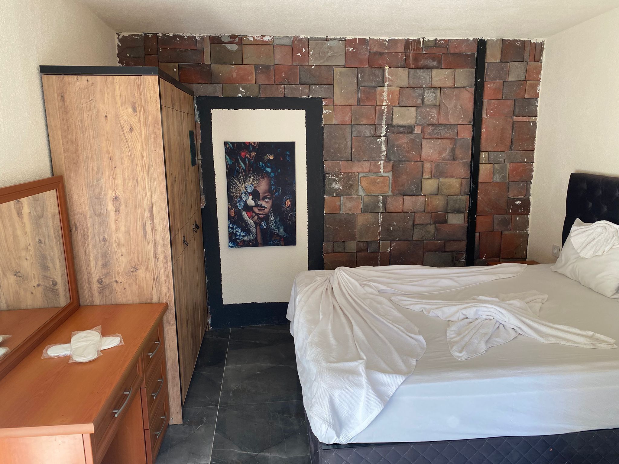 Quarto conforto, 1 cama de casal, vista para a colina | Roupas de cama de algodão egípcio, roupas de cama premium