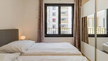 1 Schlafzimmer, Bügeleisen/Bügelbrett, kostenloses WLAN, Bettwäsche