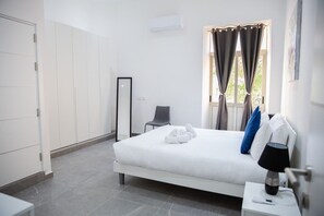 Desk, iron/ironing board, travel crib, free WiFi