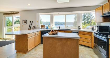 Hoodsport Vacation Rental w/ Deck & Canal Views!