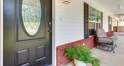 Rural Retreat w/ Covered Porch Near Jackson