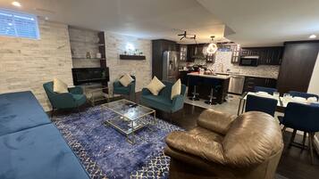 TV connectée, cheminée