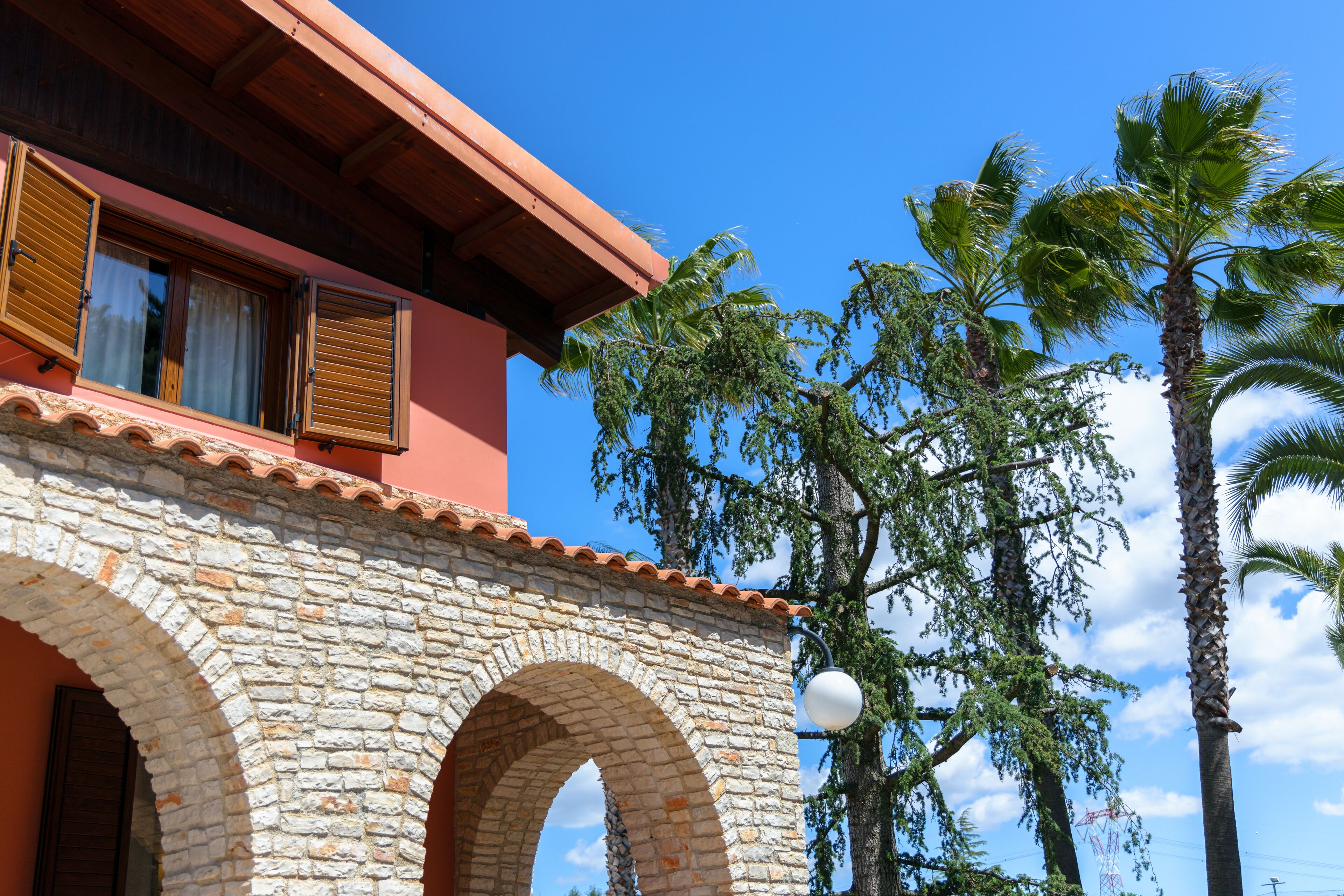 Fachada de la propiedad