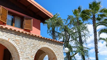 Majoituspaikan julkisivu