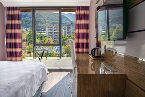 Chambre supérieure, 1 grand lit | Draps en coton égyptien, literie de qualité