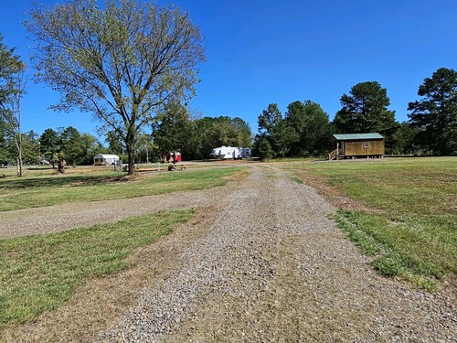 RV Camping spot. Get away from it all when you stay under the stars.