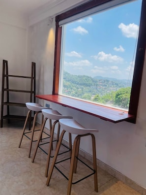 Luxury-Villa, 3 Schlafzimmer, Bergseite | Wohnbereich