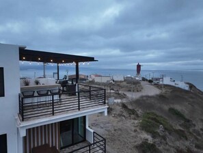 Terrace/patio - Km.38 Ocean View Private Terrace (Rosarito)