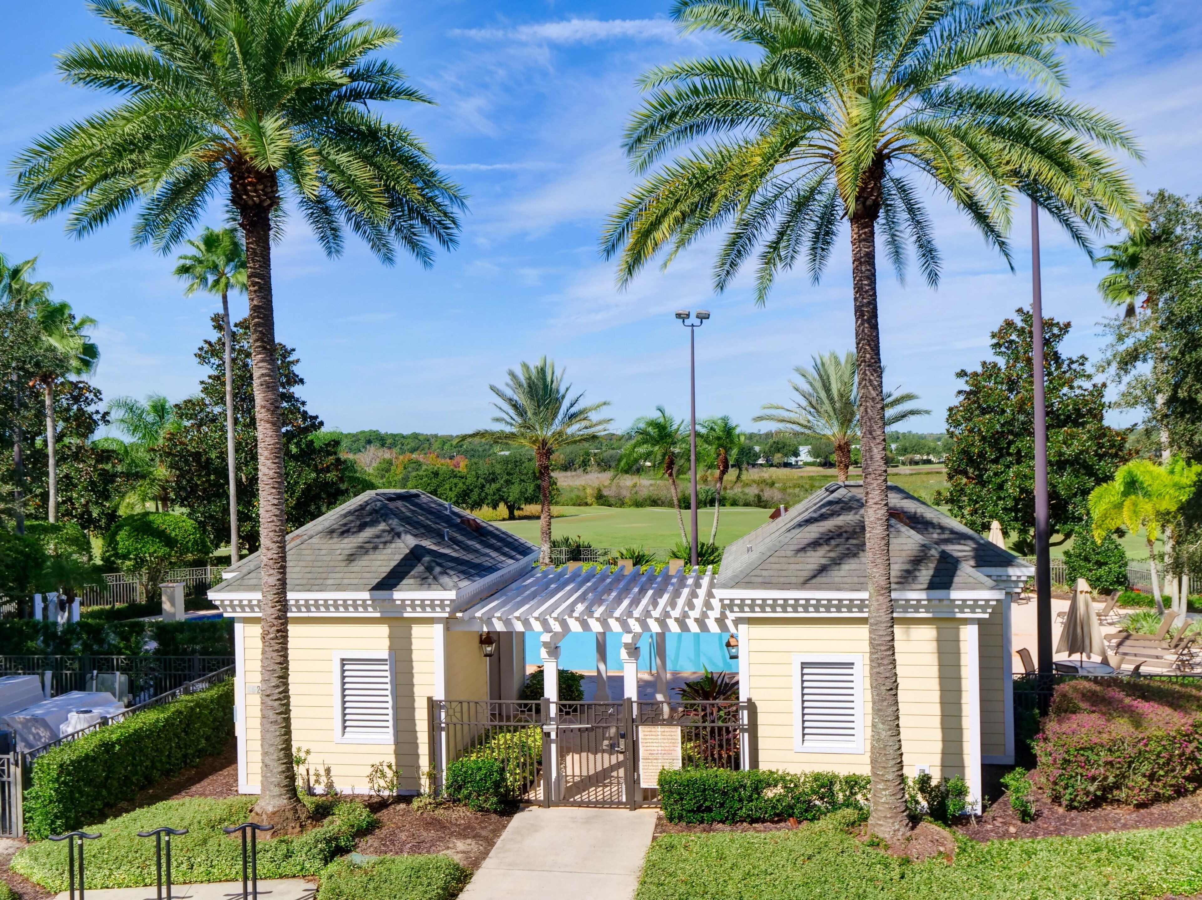 Awesome pool view - sunshine fun. Gated Reunion Resort near Disney