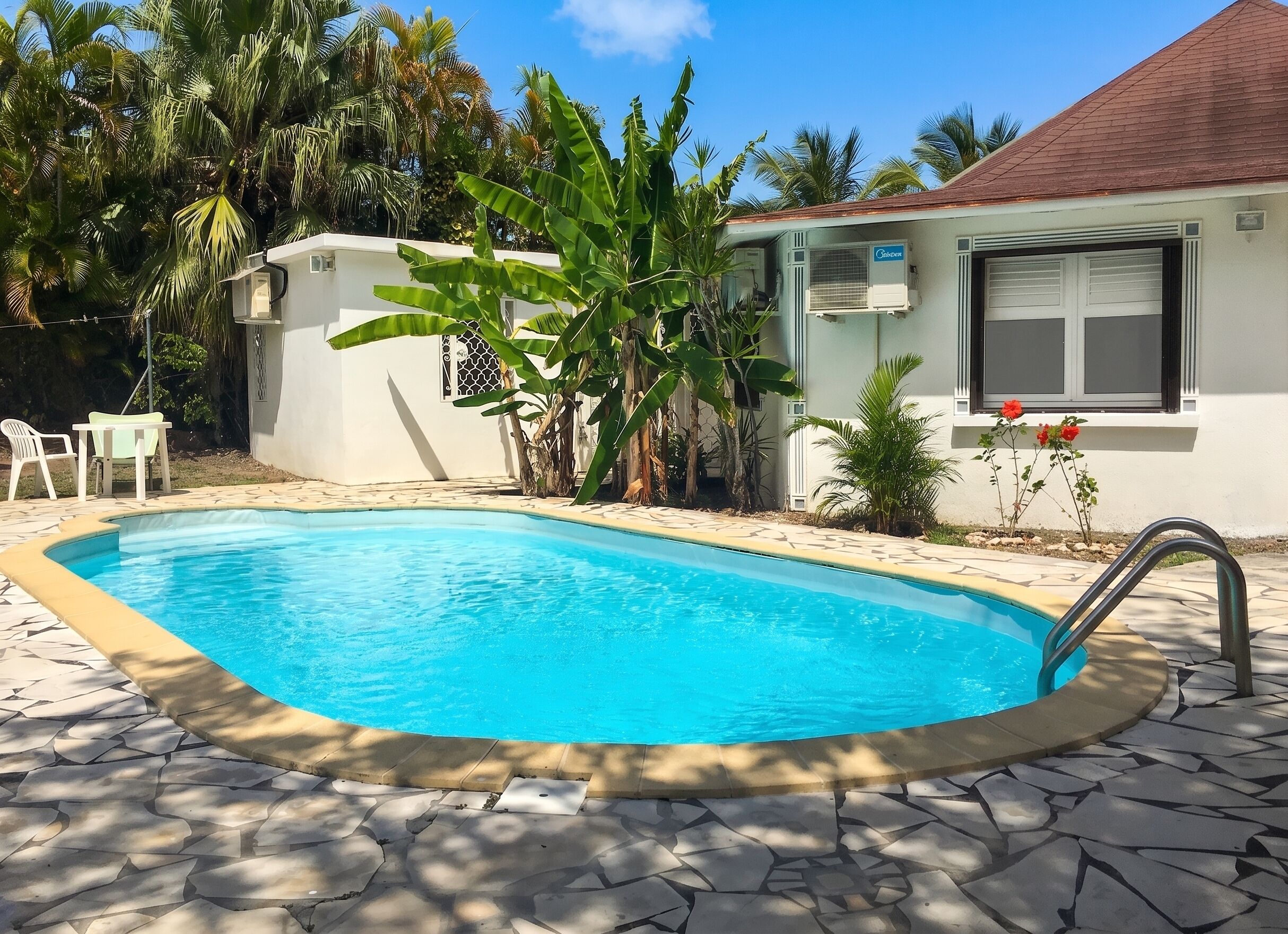 Swimming pool view