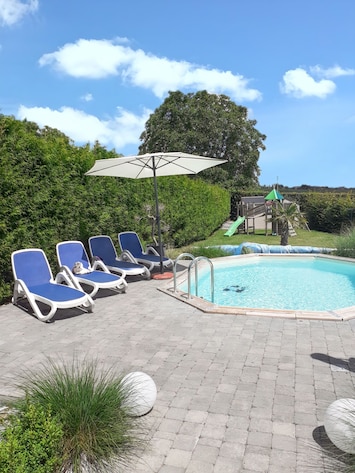 Vue sur piscine