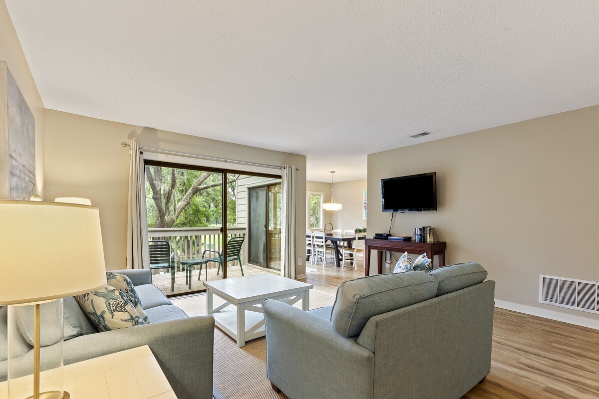 Sea Pines-Harbour Town, Incredible Golf View, Free Bikes, Pet Friendly