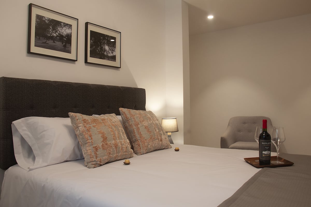 Camera Comfort, 1 letto a una piazza e mezza, bagno in camera, vista città | 1 camera, biancheria in cotone egiziano