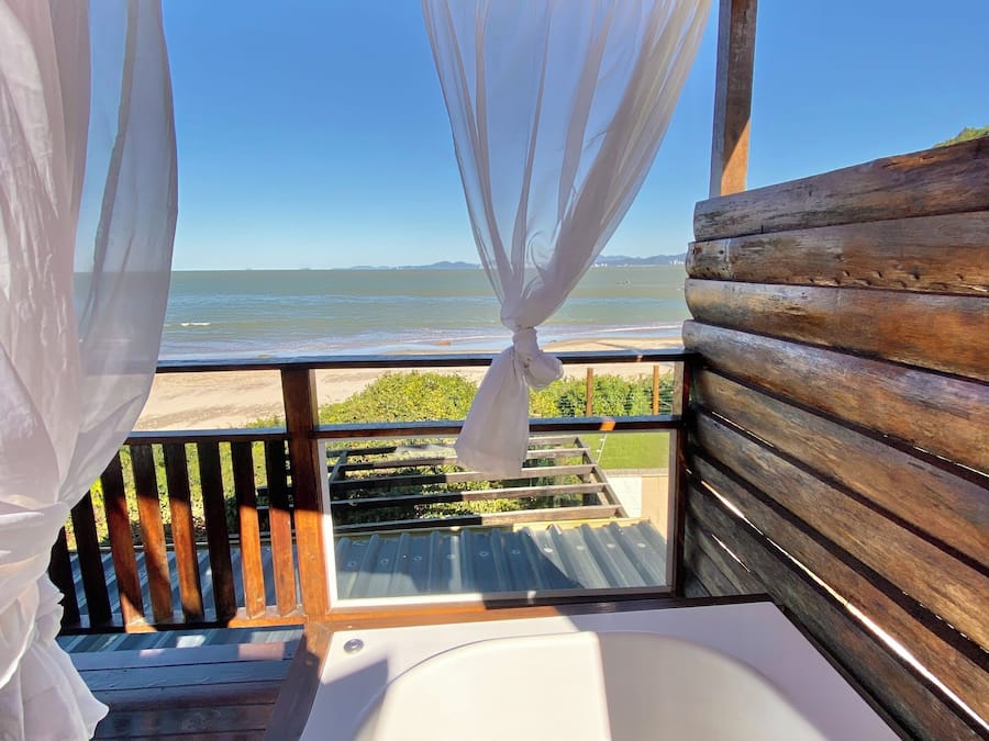 Quarto com Hidromassagem externa | Strand-/Meerblick