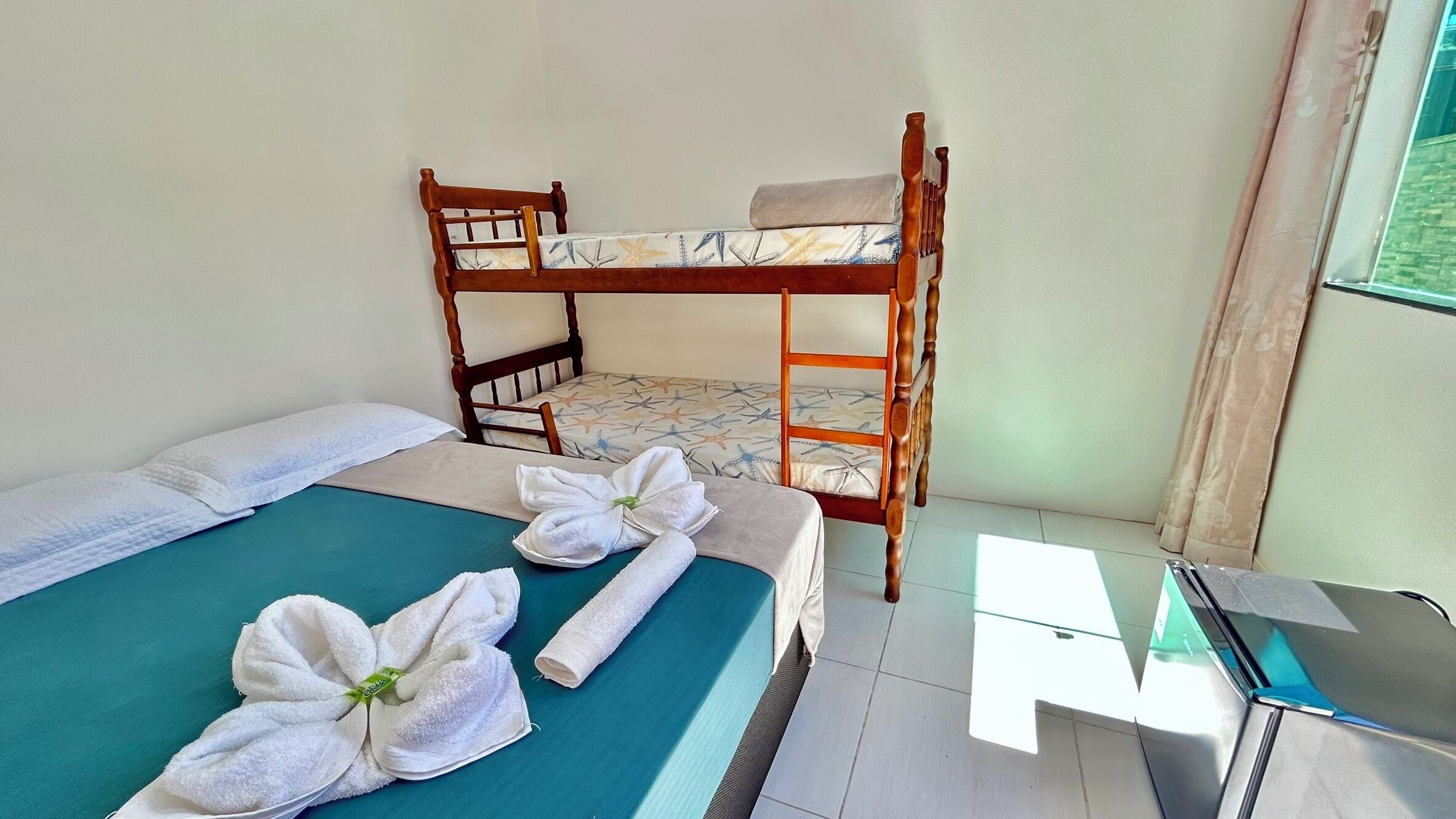 Neljän hengen classic-huone | Ilmainen Wi-Fi, vuodevaatteet