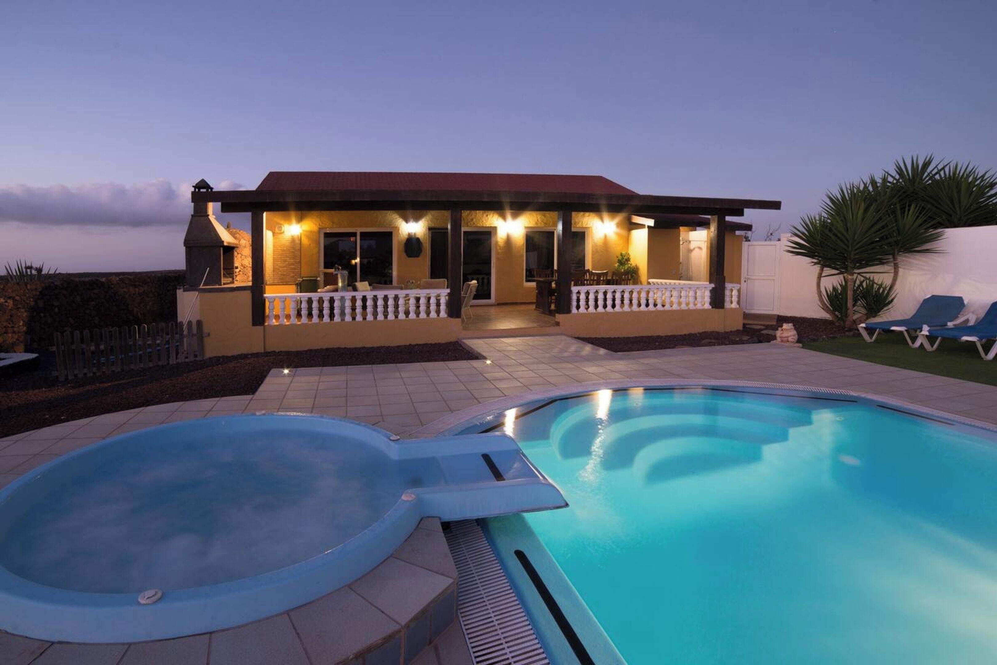 Vue sur piscine