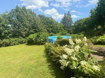 Vue sur piscine