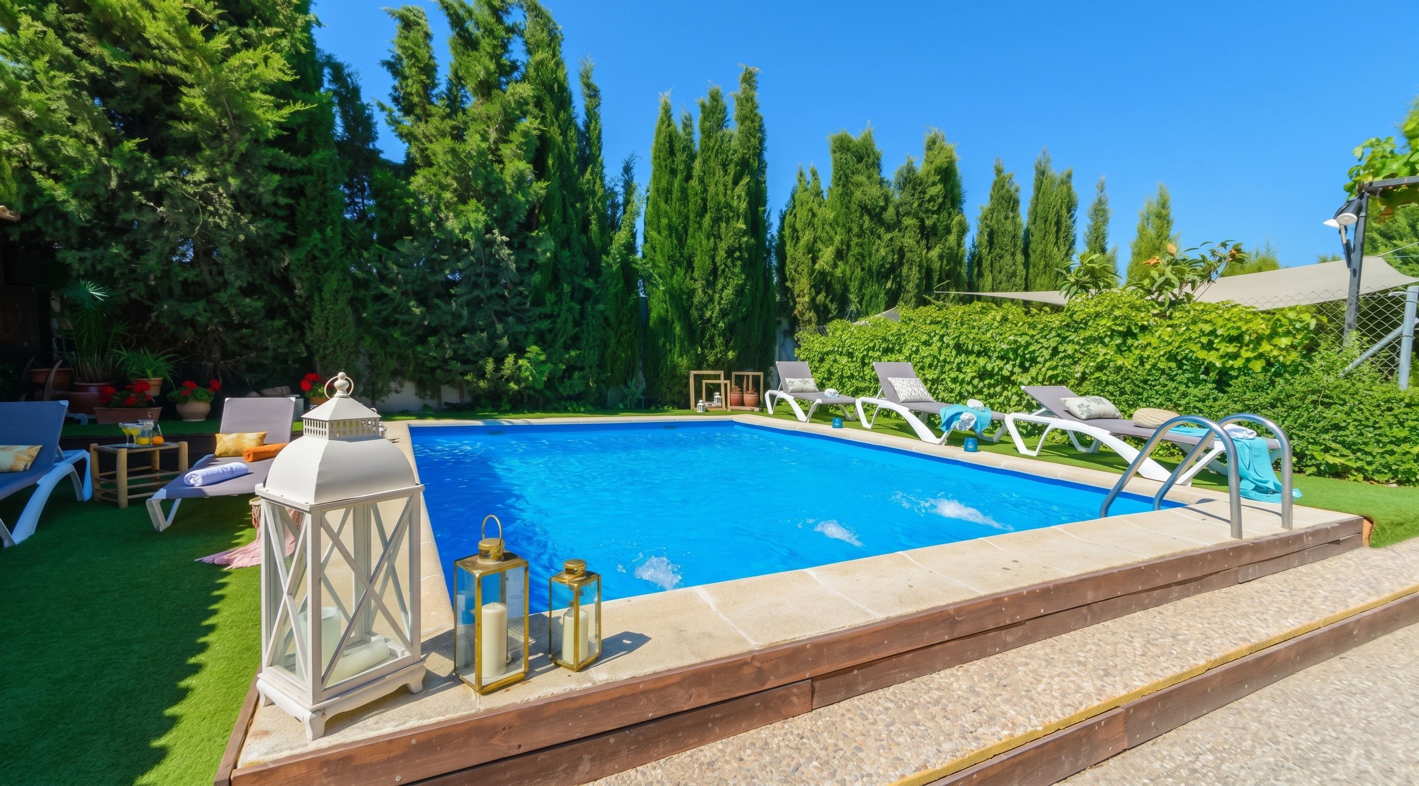 Swimming pool view