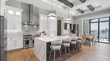 House, Multiple Beds (Luxurious home with pool/spa and huge) | Private kitchen