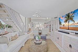 House, Multiple Beds (451 Pheasant Court) | Living area - 451 Pheasant Court (Marco Island)