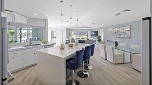 House, Multiple Beds (Sunny pet-friendly waterfront home wi) | Private kitchen - Sunny Pet-friendly Waterfront Home With Pool and spa (Marco Island)