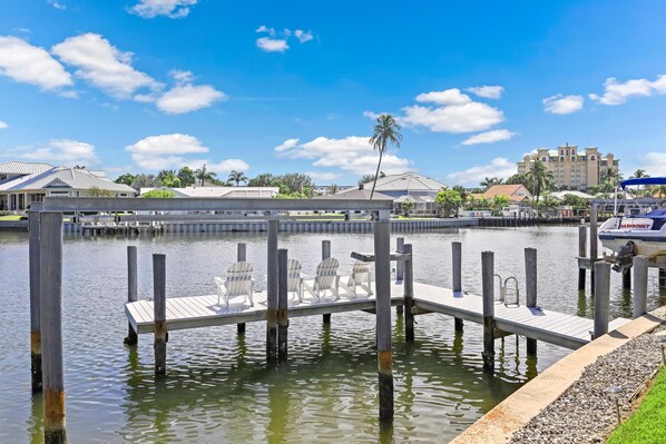 Hus - flere senge (Direct boating access home in Olde Ma) | Marina