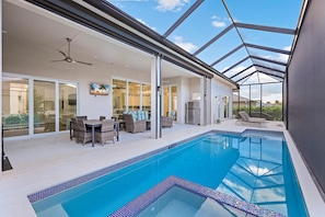 House, Multiple Beds (2023 custom built inland home with po) | Pool | A heated pool - 2023 Custom Built Inland Home With Pool and spa (Marco Island)