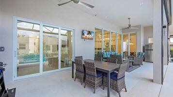 House, Multiple Beds (2023 custom built inland home with po) | Dining