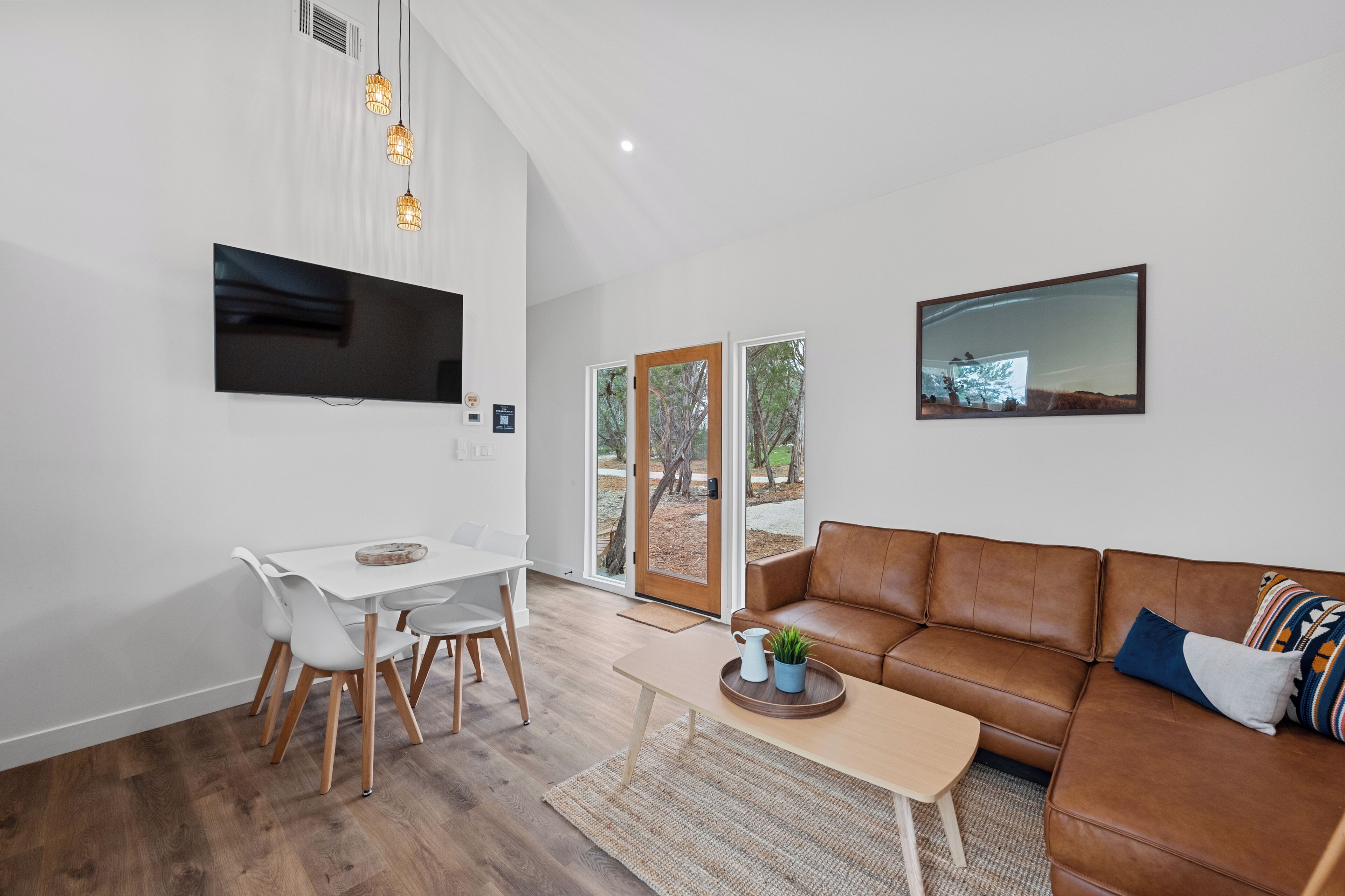 Cabaña Grand | Área de sala de estar