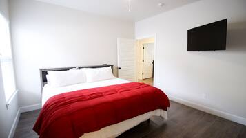 5 bedrooms, free WiFi, bed sheets, wheelchair access