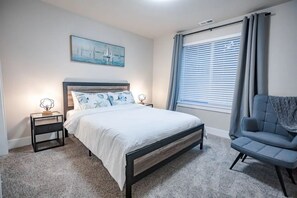 3 bedrooms, iron/ironing board, travel crib, free WiFi