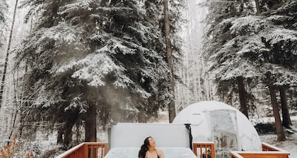 Star-Shaped Midcentury Modern Aurora Retreat + Hot Tub + Game Room