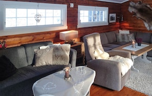 TV, fireplace - Beautiful home in Bjorli (Bjorli)